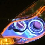 2 PCS 12V Car Daytime Running Lights Soft Article Lamp, White + Yellow Light, Length: 85cm - Image 10