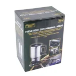 Stainless Steel Electric Smart Mug 12V Car Electric Kettle Heated Mug Car Coffee Cup With Charger Cigarette Lighter Heating Cup Kettle Vacuum Insulated Water Heater Mug - Image 7