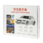 2 PCS 12V Car Daytime Running Lights Soft Article Lamp, Blue Light, Length: 30cm - Image 7