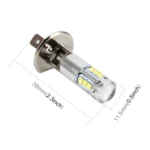 H1 50W 500 LM 6000K Car Fog Light with 16 CREE Lamps, DC 12V-24V - Image 5