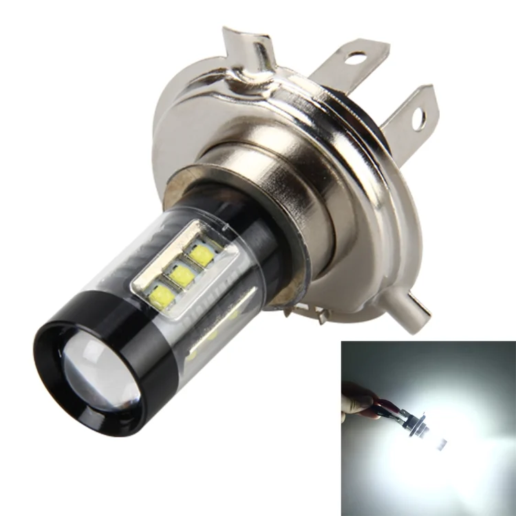 H4 4.2W 290 LM 6000K Car Fog Light with 16 3535 Lamps, DC 12V-24V