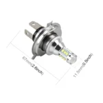 H4 50W 500 LM 6000K Car Fog Light with 16 CREE Lamps, DC 12V-24V - Image 5