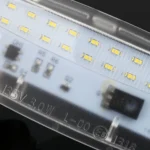 2 PCS Car DC12V / 1.5W / 6000K / 100LM LED Vanity Mirror Lamp Makeup Mirror Light with 18 SMD-3014 Lamps for BMW E93, White Light - Image 4