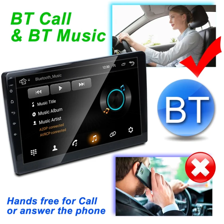 CMS1253_10.webp HD 9 inch Universal Car Android 8.1 Radio Receiver MP5 Player, Support FM & Bluetooth & TF Card & GPS - Image 11