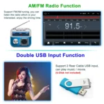 HD 9 inch Universal Car Android 8.1 Radio Receiver MP5 Player, Support FM & Bluetooth & TF Card & GPS - Image 13