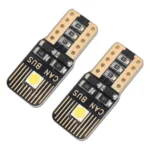 2 PCS T10 / W5W / 168 / 194 DC12V / 1.3W / 6000K / 110LM 2LEDs SMD-3030 Car Clearance Light, with Decoder - Image 2