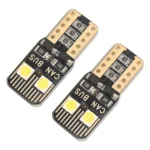 2 PCS T10 / W5W / 168 / 194 DC12V / 1.6W / 6000K / 130LM 4LEDs SMD-3030 Car Clearance Light, with Decoder - Image 2