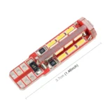 2 PCS T10 / W5W / 168 / 194 DC12V / 2.8W / 6000K / 200LM 27LEDs SMD-4014 Car Clearance Light - Image 3
