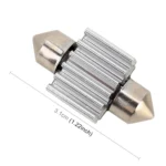 10 PCS 31mm DC12V / 2W / 7000K / 80LM 4LEDs SMD-5050 Car Reading Lamp - Image 3