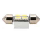 10 PCS 31mm DC12V / 2W / 7000K / 80LM 4LEDs SMD-5050 Car Reading Lamp - Image 4