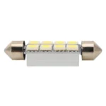 10 PCS 41mm DC12V / 2W / 7000K / 80LM 8LEDs SMD-5050 Car Reading Lamp - Image 4