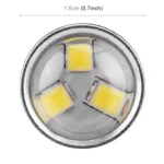 2 PCS H7-2835 10.5W 780LM 6500K 21 SMD 2835 LEDs Car DRL Headlights, DC 12~24V - Image 6