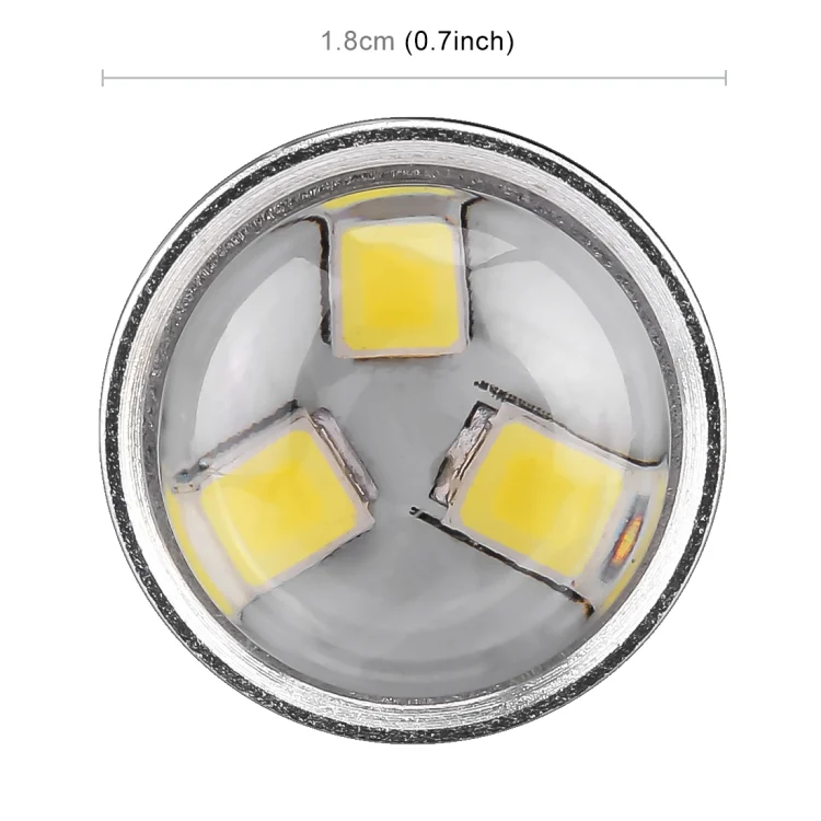 CMS1438WL_5.webp 2 PCS H7-2835 10.5W 780LM 6500K 21 SMD 2835 LEDs Car DRL Headlights, DC 12~24V - Image 6