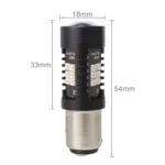 2 PCS 10.5W 1157-2835-21smd Red LED Car Brake Light Tail Light Bulb, DC 12-24V - Image 4