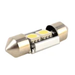 10 PCS 31mm DC12V / 1.7W / 7000K / 70LM 2LEDs SMD-5050 Car Reading Lamp - Image 4