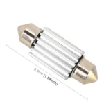 10 PCS 39mm DC12V / 1.7W / 7000K / 70LM 3LEDs SMD-5050 Car Reading Lamp - Image 3