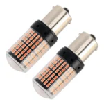 2 PCS 1156 / BA15S DC12V / 18W / 1080LM Car Auto Turn Lights with SMD-3014 Lamps - Image 2