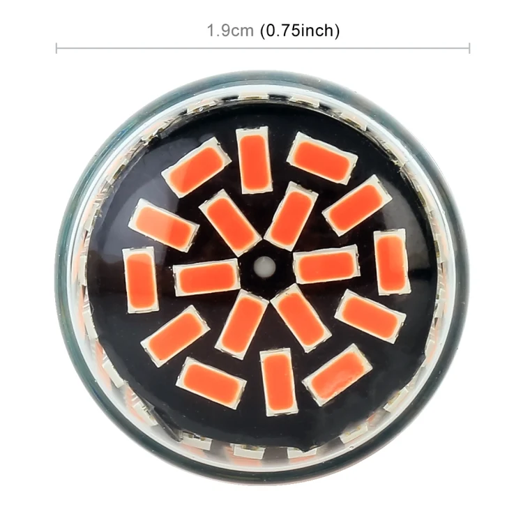 CMS1458RL_4.webp 2 PCS 1156 / BAU15S DC12V / 18W / 1080LM Car Auto Turn Lights with SMD-3014 Lamps - Image 5