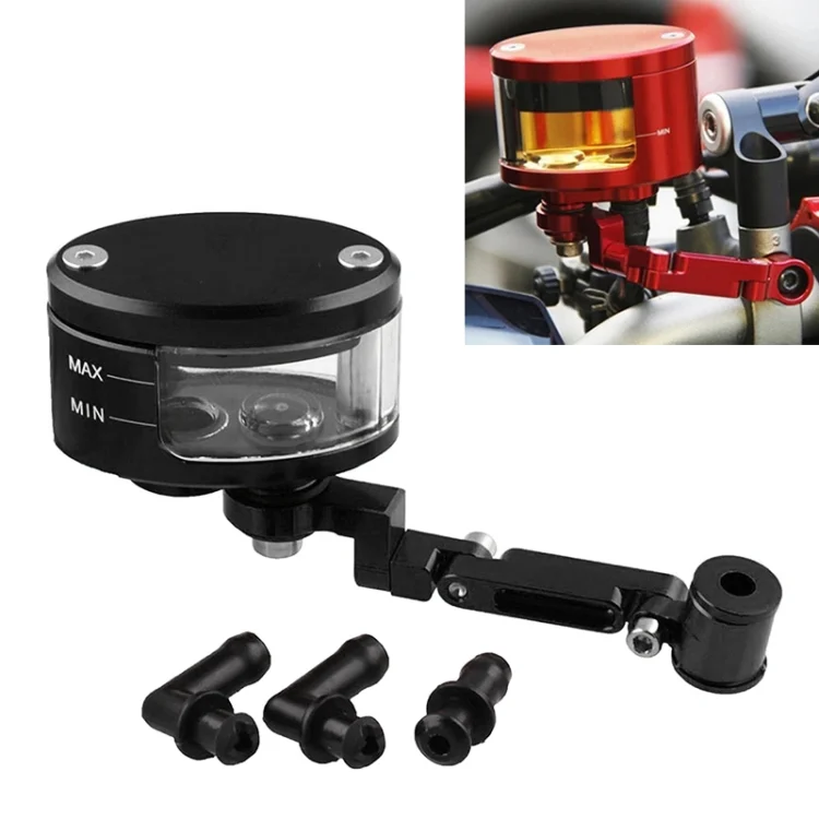 CMS1487B.webp Motorcycle Modification Parts Front Brake Fluid Oil Universal Brake Oil Cup for Kawasaki / Suzuki - Image 1