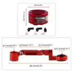 Motorcycle Modification Parts Front Brake Fluid Oil Universal Brake Oil Cup for Kawasaki / Suzuki - Image 4