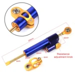 Motorcycle Handlebar Universal Shock Absorber Direction Damper Steering Stabilizer Damper Accessories - Image 3