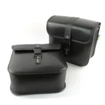 Motorcycle Accessories Modified Side of the Box Leather Bag Knight Bag Kit - Image 4