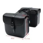 Motorcycle Accessories Modified Side of the Box Leather Bag Knight Bag Kit - Image 5
