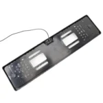 JX-9488 720x540 Effective Pixel NTSC 60HZ CMOS II Universal Waterproof Car Carbon Fiber Rear View Backup Camera with 2W 80LM 5000K White Light 4LED Lamp, DC 12V, Wire Length: 4m - Image 3