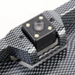 JX-9488 720x540 Effective Pixel NTSC 60HZ CMOS II Universal Waterproof Car Carbon Fiber Rear View Backup Camera with 2W 80LM 5000K White Light 4LED Lamp, DC 12V, Wire Length: 4m - Image 4