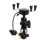 Motorcycle X Shape Aluminum Alloy Phone Bracket 5V 2.1A Phone Charger - Image 2