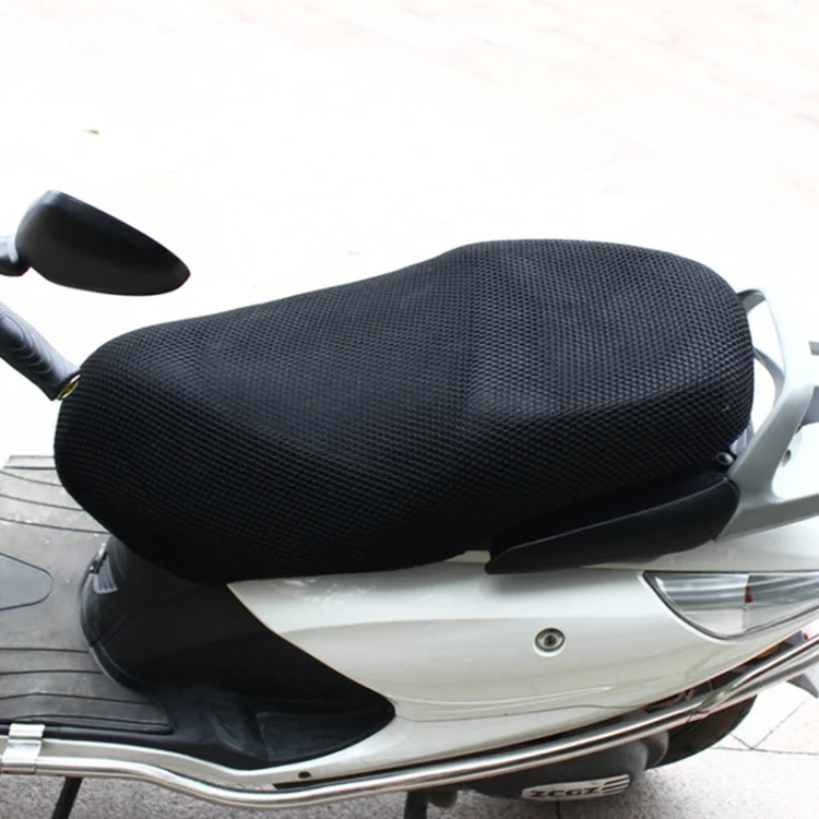 CMS1536_8.webp Motorcycle Breathable Sunscreen Double Layer 3D Honeycomb Small Hole Polyester Cushion Mesh, Size: XXL, Length: 92cm; Width: 55cm - Image 9