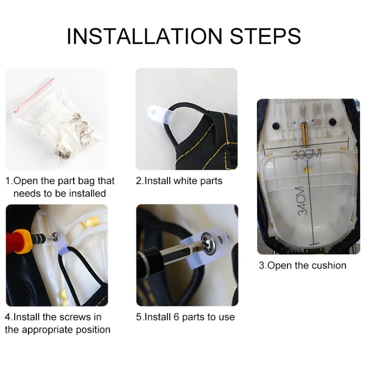 CMS1566_3.webp Motorcycle Refitted Seating Bag Accessories Receiving Storage Bags - Image 4