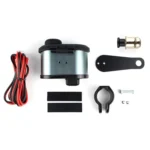 Portable Motorcycle Aluminum Alloy Dual USB Charger Cigarette Lighter - Image 7