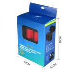 Portable Motorcycle Aluminum Alloy Dual USB Charger Cigarette Lighter - Image 8