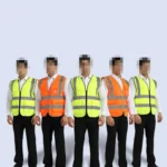 XL Reflective Fluorescent Vest Safty Cloth Driving School Construction Traffic Safty Warning Working Cloth(Fluorescent Green) - Image 6