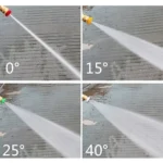 High Pressure Car Wash Gun Jet Nozzle Washer Accessories, Nozzle Angle: 0 Degree Big Hole, Pink - Image 7