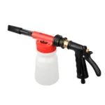 Portable Multi-functional Car Washer Water Gun Foam Pot Water Sprayer, Random Color Delivery - Image 2