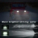 7 inch 5X7 H4 15W DC 9-30V 1500LM IP67 Car Truck Off-road Vehicle LED Work Lights / Headlight, with 15LEDs Lamps - Image 9