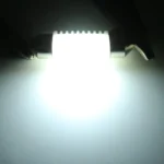 2 PCS 31mm DC12V 1.7W 6000K 135LM 2LEDs SMD-3030 Car Reading Lamp, with Decoder - Image 4