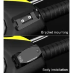 Motorcycle Multi-functional 2 in 1 Digital Display Voltmeter + Electronic Clock, 6-30V IP67 - Image 3