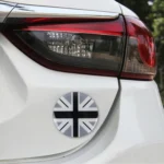 4 PCS National Flag Metal Car Sticker Wheel Hub Caps Centre Cover Decoration - Image 6