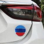 4 PCS National Flag Metal Car Sticker Wheel Hub Caps Centre Cover Decoration - Image 6