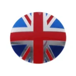 4 PCS England Flag Metal Car Sticker Wheel Hub Caps Centre Cover Decoration - Image 4