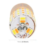 2 PCS T10 DC12V / 2.2W / 6000K / 160LM Car Auto Turn Lights / Running Lights (Turn: Yellow Light; Running: White Light) - Image 5