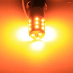 2 PCS T10 DC12V / 2.2W / 6000K / 160LM Car Auto Turn Lights / Running Lights (Turn: Yellow Light; Running: White Light) - Image 8