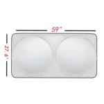 General Purpose Poncho Car Sun Visor Before The File, Size: 150cm x70cm - Image 2