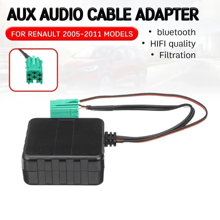 CMS1851_1.webp Car Wireless Bluetooth Module AUX Audio Adapter Cable for Renault - Image 2
