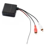 Universal Car Wireless Bluetooth Module 2RCA Lotus Male AUX Audio Adapter Cable - Image 2