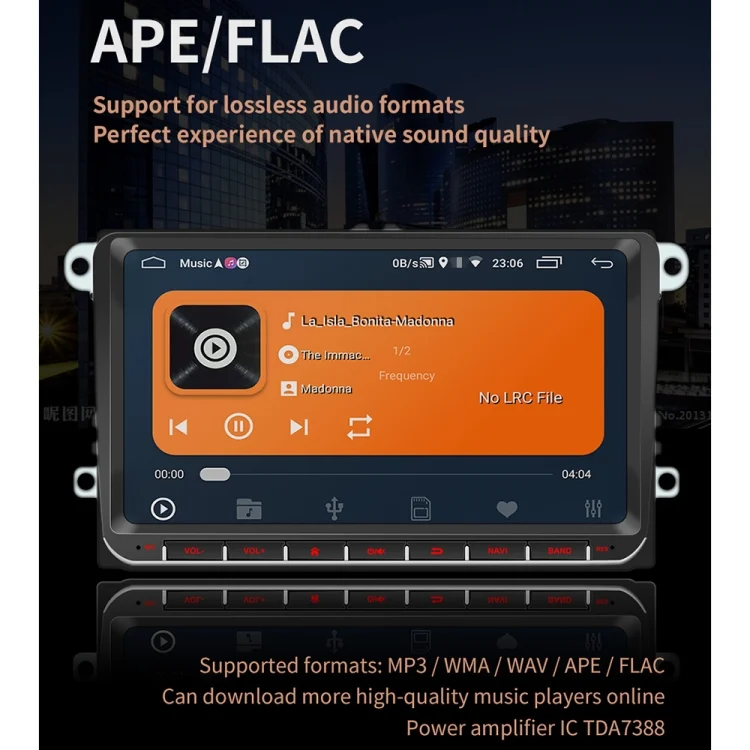 CMS1874_16.webp 9093 HD 9 inch Car Android 8.1 Radio Receiver MP5 Player for Volkswagen, Support FM & Bluetooth & TF Card & GPS & WiFi with Decoding - Image 17