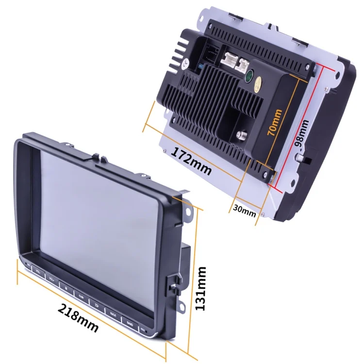 CMS1874_2.webp 9093 HD 9 inch Car Android 8.1 Radio Receiver MP5 Player for Volkswagen, Support FM & Bluetooth & TF Card & GPS & WiFi with Decoding - Image 3